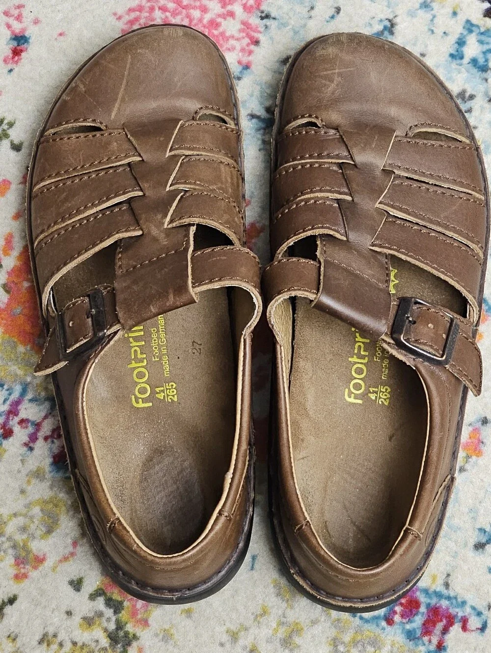 FOOTPRINTS by Birkenstock Merced Fisherman Sandals Men’s EU 41 / US 8 Brown